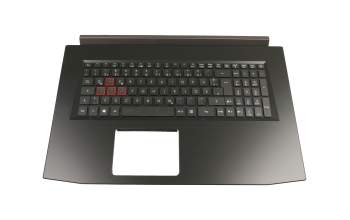 PK131TY1B10 Original Acer Tastatur inkl. Topcase DE (deutsch) schwarz/schwarz mit Backlight (1050)