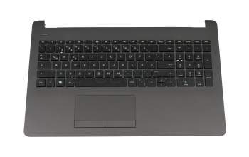 PK132044A10 Original Compal Tastatur inkl. Topcase DE (deutsch) schwarz/grau