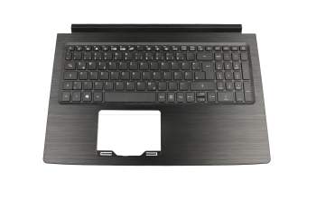 PK1328Z3A11 Original Acer Tastatur inkl. Topcase DE (deutsch) schwarz/schwarz