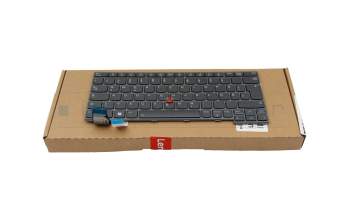 PK132DA5D12 Original LCFC Tastatur DE (deutsch) grau mit Backlight und Mouse-Stick