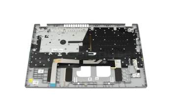 PK133TY1C13 Original Acer Tastatur inkl. Topcase DE (deutsch) grau/grau mit Backlight