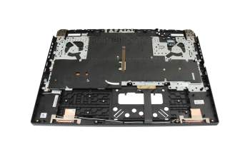 PK1398I1N13 Original Acer Tastatur inkl. Topcase DE (deutsch) schwarz/weiß/schwarz mit Backlight