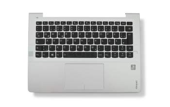 PM2CB-GR Original Lenovo Tastatur inkl. Topcase DE (deutsch) schwarz/silber mit Backlight