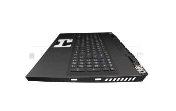 PN065187 Original MSI Tastatur inkl. Topcase DE (deutsch) schwarz/schwarz