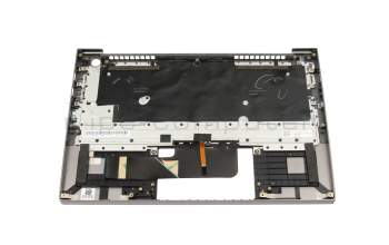 PR2UB-GE Original Lenovo Tastatur inkl. Topcase DE (deutsch) grau/grau mit Backlight