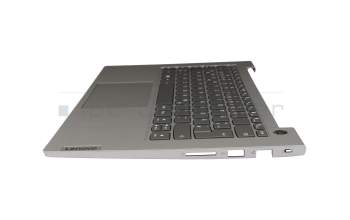 PR4SB-GR Original Lenovo Tastatur inkl. Topcase DE (deutsch) anthrazit/silber mit Backlight