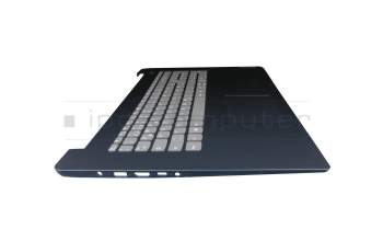 PR5S-GR Original Lenovo Tastatur inkl. Topcase DE (deutsch) grau/blau