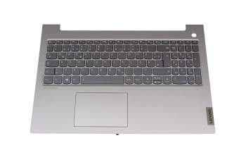 PR5SB-GR Original Lenovo Tastatur inkl. Topcase DE (deutsch) grau/grau mit Backlight