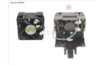 FSC PY-BA24SH Extension Backplane 4x2,5\' hotplug HDD