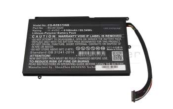 Razer Blade Pro 17 2019 (RZ09-0287x) Replacement Akku 69,54Wh