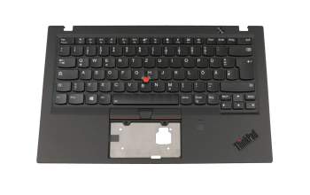 S2038678 Original Lenovo Tastatur inkl. Topcase DE (deutsch) schwarz/schwarz mit Backlight und Mouse-Stick