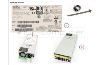 Fujitsu S26113-F627-E10 500W PLATINUM PSU