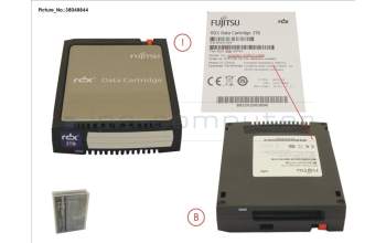Fujitsu S26361-F3857-L800 RDX CARTRIDGE 3TB
