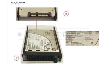 Fujitsu S26361-F5632-L800 SSD SATA 6G 800GB READ-INT. 2.5\' H-P EP