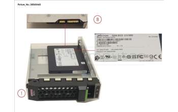 Fujitsu S26361-F5700-L768 SSD SATA 6G 7.68TB READ-INT. 3.5\' H-P EP