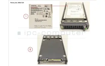 Fujitsu SSD SAS 12G 800GB WRITE-INT. 2.5\' H-P EP für Fujitsu Primergy CX2560 M4