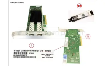 Fujitsu S26361-F5822-E2 PLAN EP E810-XXVDA2 2X 25G SFP28 PCIE