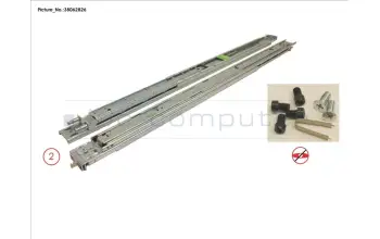 Fujitsu RACK MOUNT KIT F1 CMA QRL LV für Fujitsu Celsius M7010X