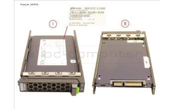 Fujitsu S26461-F5701-L480 SSD SATA 6G 480GB READ-INT. 2.5\' H-P EP