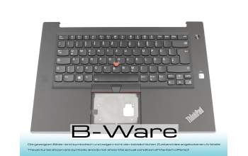 SG-96800-2DA Original Lenovo Tastatur inkl. Topcase DE (deutsch) schwarz/schwarz mit Backlight und Mouse-Stick B-Ware