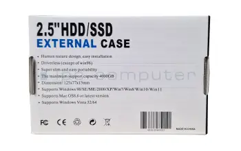 SHS Computer NJ50CU (i3-10110U) Festplattengehäuse USB 3.0 SATA