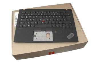 SM10T05913 Original Lenovo Tastatur inkl. Topcase DE (deutsch) schwarz/schwarz mit Backlight und Mouse-Stick WWAN