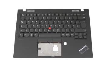 SM10T05913 Original Lenovo Tastatur inkl. Topcase DE (deutsch) schwarz/schwarz mit Backlight und Mouse-Stick WWAN