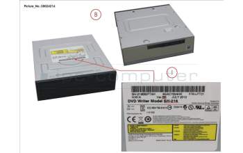 Fujitsu SMX:SH-216BB-BL SATA DVD SM HH