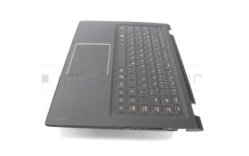 SN20G60082 Original Lenovo Tastatur inkl. Topcase DE (deutsch) schwarz/schwarz mit Backlight