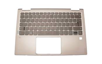 SN20M61475 Original Lenovo Tastatur inkl. Topcase DE (deutsch) grau/silber mit Backlight