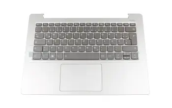 SN20M61689 Original Lenovo Tastatur inkl. Topcase DE (deutsch) grau/silber mit Backlight