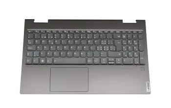 SN20P24139 Original Lenovo Tastatur inkl. Topcase CH (schweiz) grau/grau mit Backlight