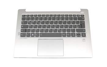 SN20Q40661 Original Lenovo Tastatur inkl. Topcase DE (deutsch) grau/silber mit Backlight (fingerprint)