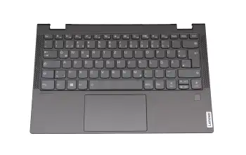 SN20Q40846 Original Lenovo Tastatur inkl. Topcase DE (deutsch) grau/grau mit Backlight