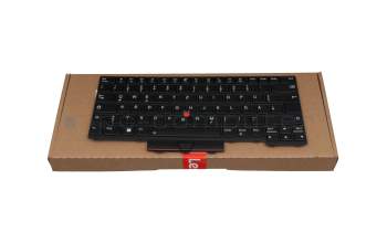 SN20W67591 Original Lenovo Tastatur DE (deutsch) schwarz mit Backlight und Mouse-Stick