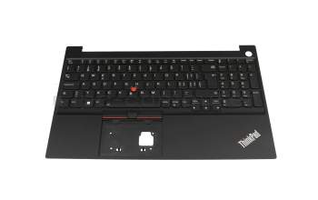 SN20W68887 Original Primax Tastatur inkl. Topcase CH (schweiz) schwarz/schwarz mit Backlight und Mouse-Stick
