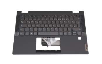 SN20W85253 Original Lenovo Tastatur inkl. Topcase DE (deutsch) grau/grau mit Backlight