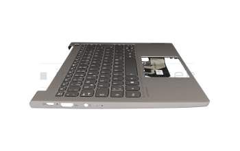SN20Z37903 Original Lenovo Tastatur inkl. Topcase DE (deutsch) grau/grau mit Backlight