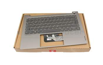 SN20Z37903 Original Lenovo Tastatur inkl. Topcase DE (deutsch) grau/grau mit Backlight