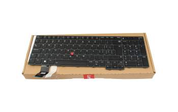SN3103B01 Original Lenovo Tastatur CH (schweiz) schwarz mit Backlight und Mouse-Stick