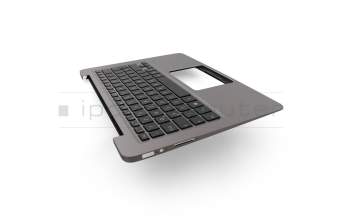 SN8560BL Original Asus Tastatur inkl. Topcase DE (deutsch) schwarz/silber mit Backlight