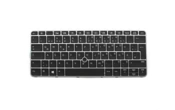 SPS:826630-041 Original HP Tastatur DE (deutsch) schwarz mit Backlight und Mouse-Stick