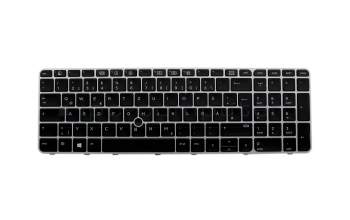 SPS:836621-041 Original HP Tastatur DE (deutsch) schwarz mit Mouse-Stick