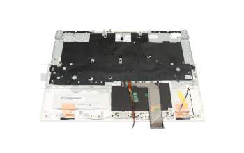 ST61D66407 Original Lenovo Tastatur inkl. Topcase DE (deutsch) weiß/weiß mit Backlight