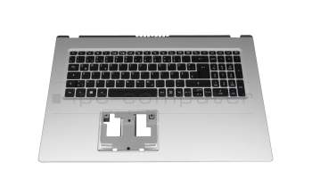 SV05P_A80BWL Original Acer Tastatur inkl. Topcase DE (deutsch) schwarz/silber mit Backlight