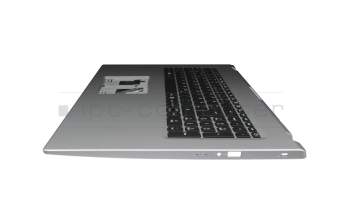 SV05P_A80BWL Original Acer Tastatur inkl. Topcase DE (deutsch) schwarz/silber mit Backlight