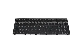 Schenker Compact 17-E19 (PB71EF) Original Tastatur US (englisch) schwarz mit Backlight