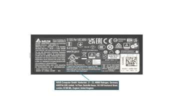 Schenker XMG A701 (W170HN) Netzteil 120,0 Watt kleine Bauform (leichte, kompakte Bauform)