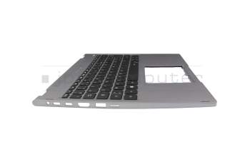 T058C2 Tastatur inkl. Topcase FR (französisch) grau/grau mit Backlight