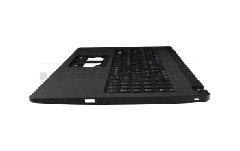 T075C1 Tastatur inkl. Topcase DE (deutsch) schwarz/schwarz mit Backlight